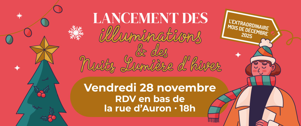 Lancement des illuminations & des Nuits Lumire d'hiver